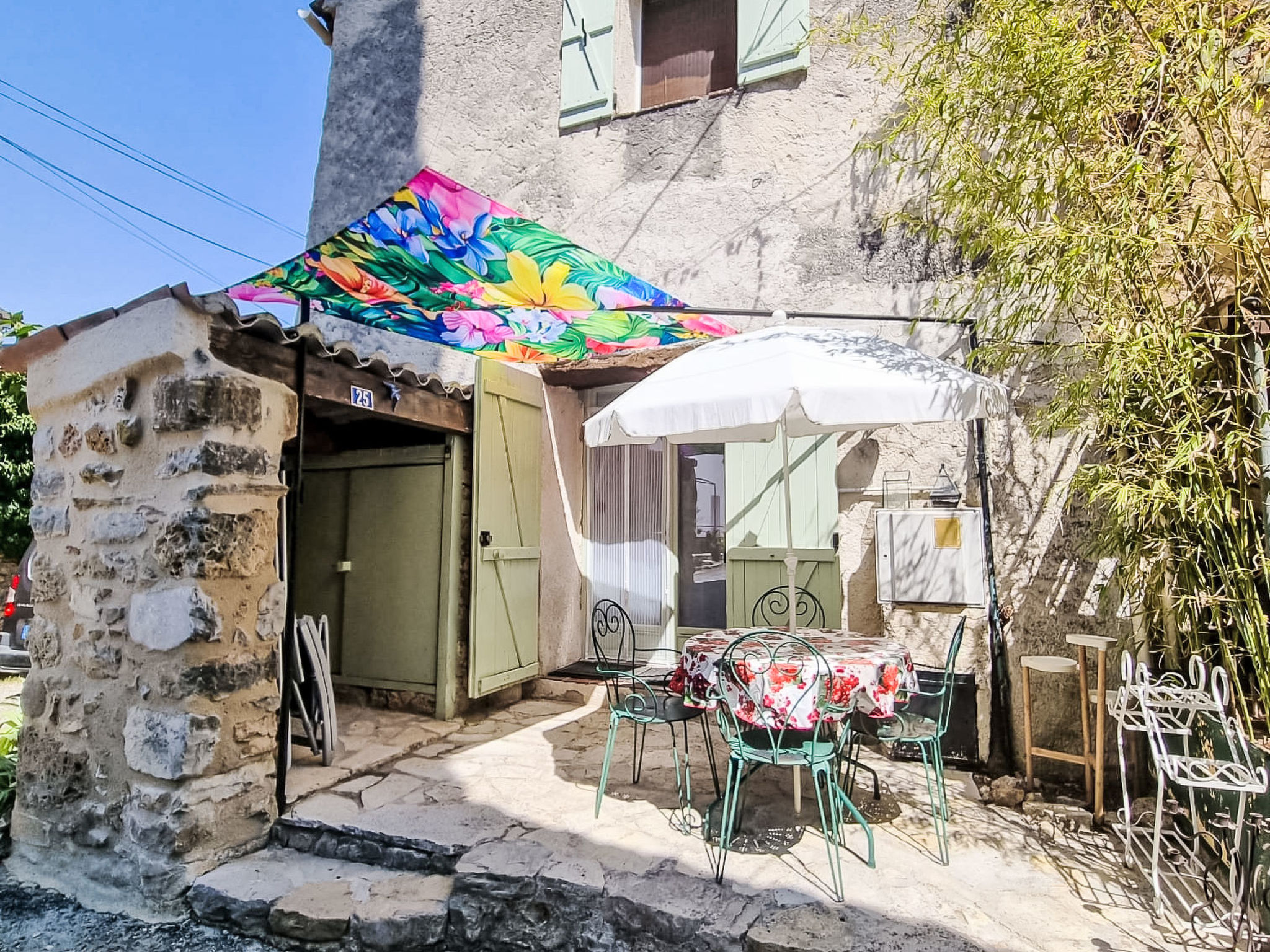 Provence ruhiges haus 2 schlafzimmer