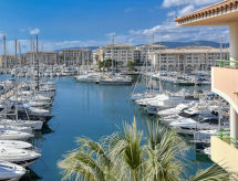 Licht appartement op 200m van strand en haven in Fréjus - thumbnail 2