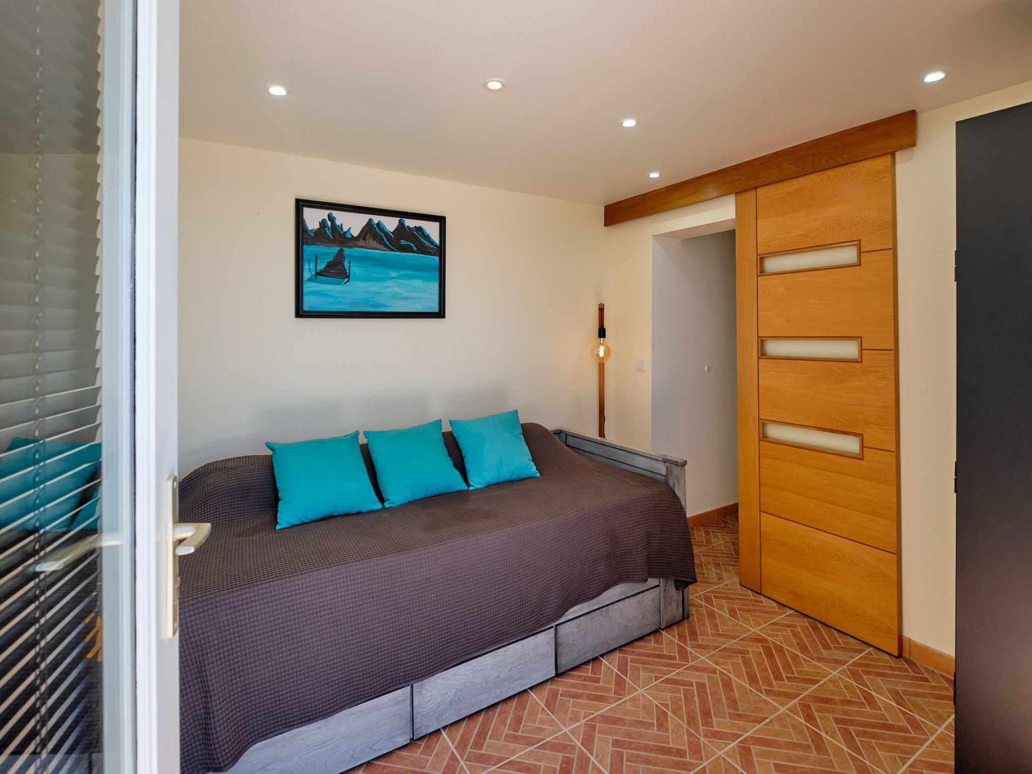 950m vom Meer, herrlicher MEERESBLICK, Pool, Jacuzzi-Dedans