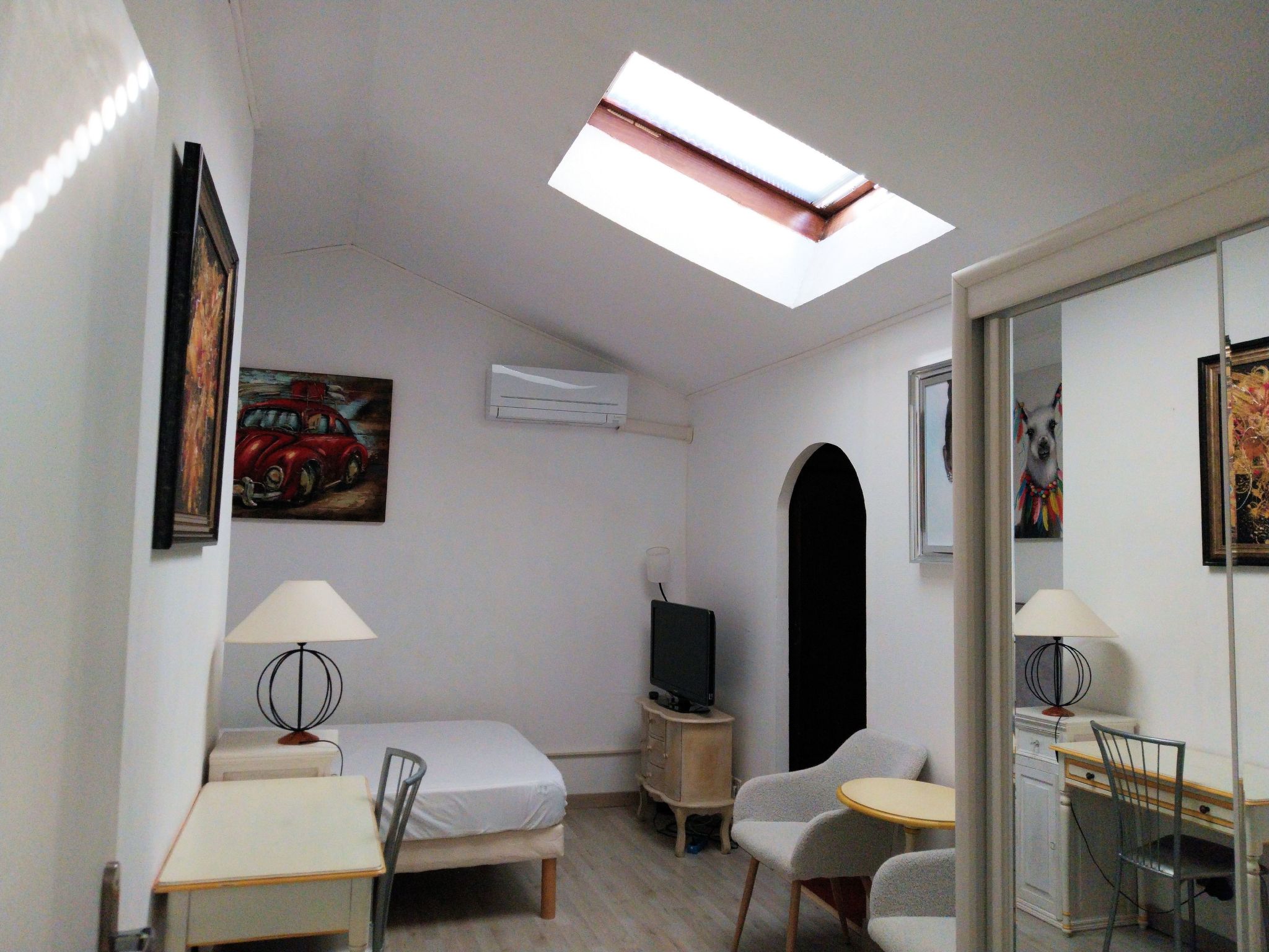 Loft, 300 m vom Meer-Dedans