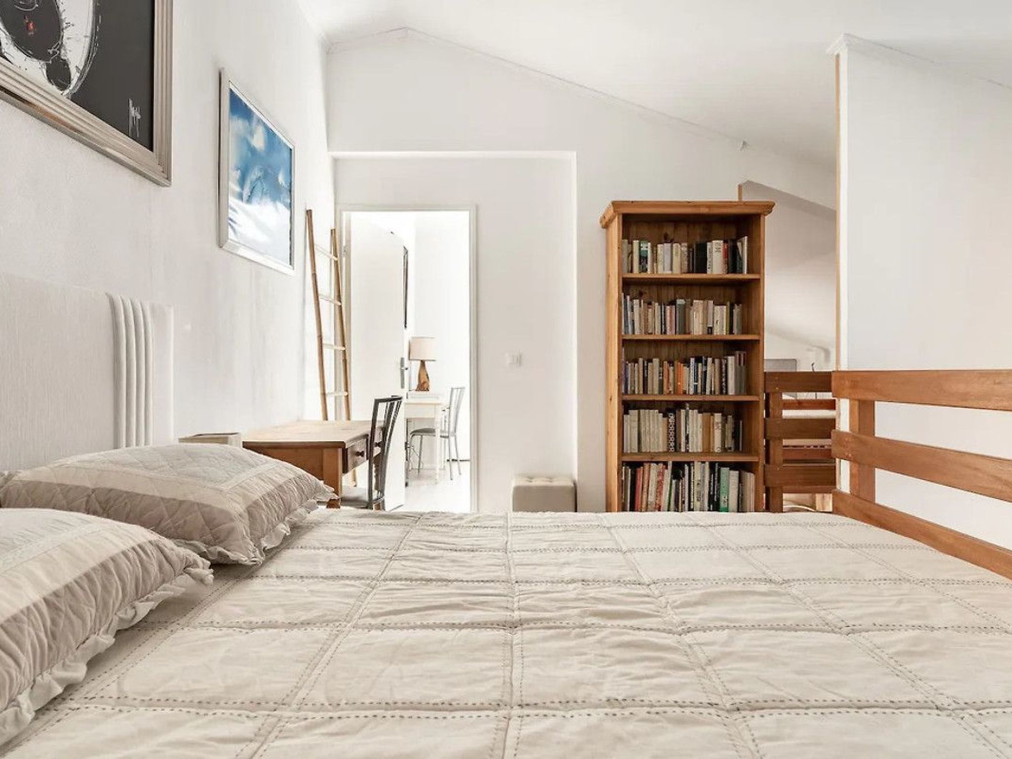 Loft, 300 m vom Meer-Dedans