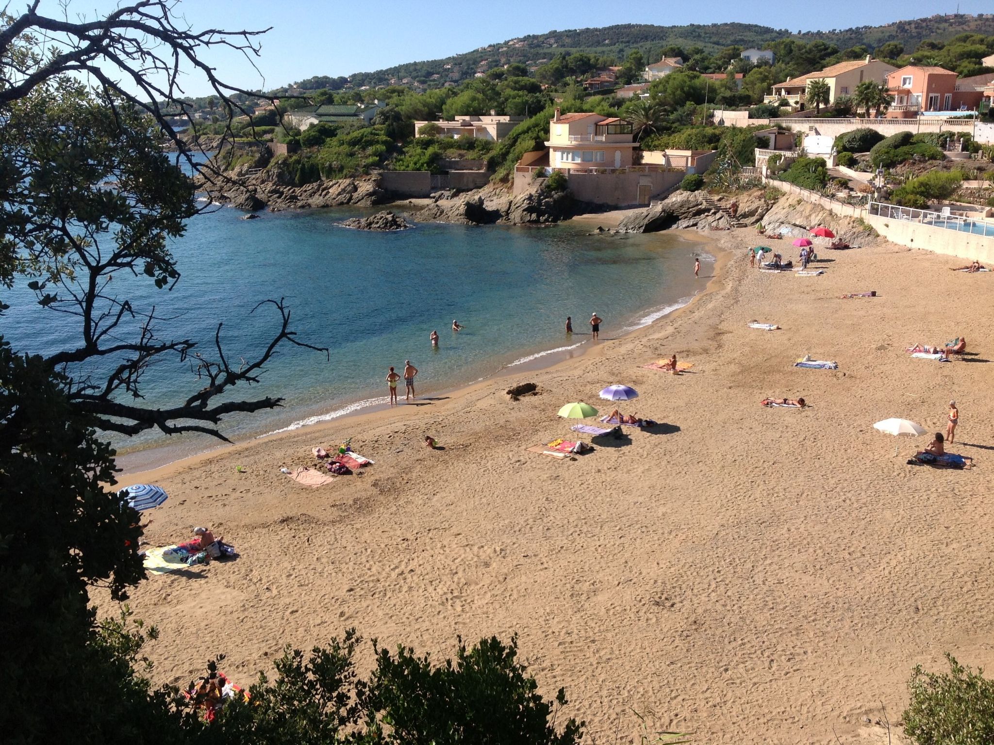 Erdgeschoss der Villa du Pébrier Côte d'Azur Saint Aygulf-Inside