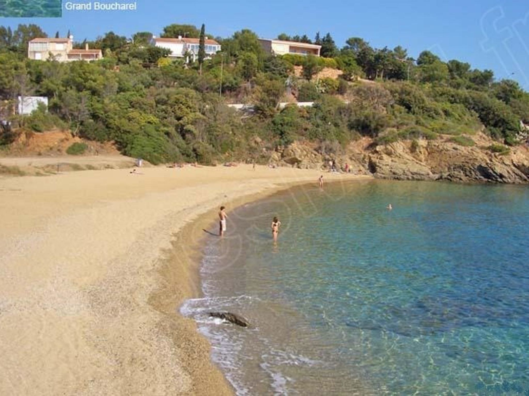 Erdgeschoss der Villa du Pébrier Côte d'Azur Saint Aygulf-Inside