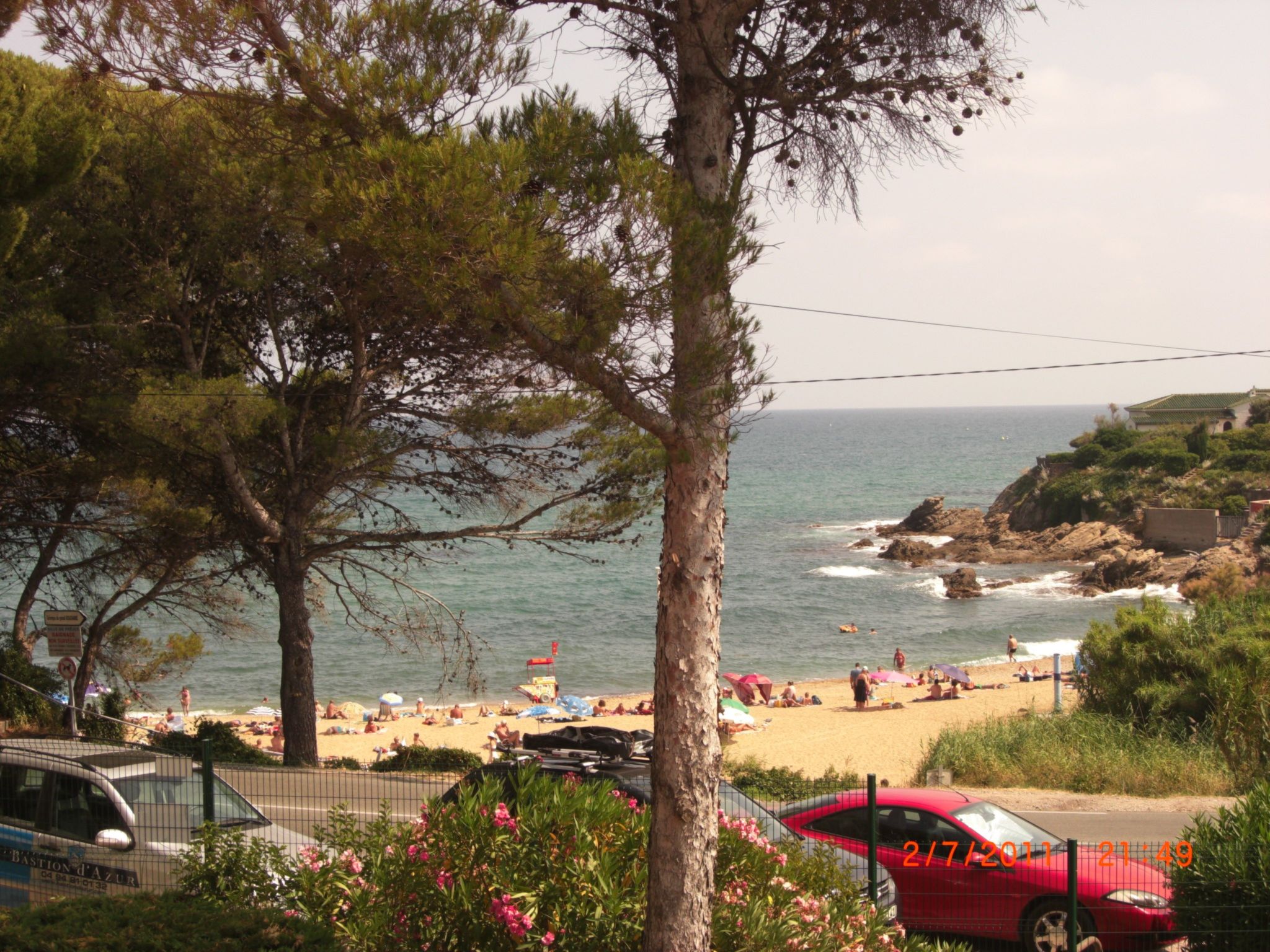 Erdgeschoss der Villa du Pébrier Côte d'Azur Saint Aygulf-Inside