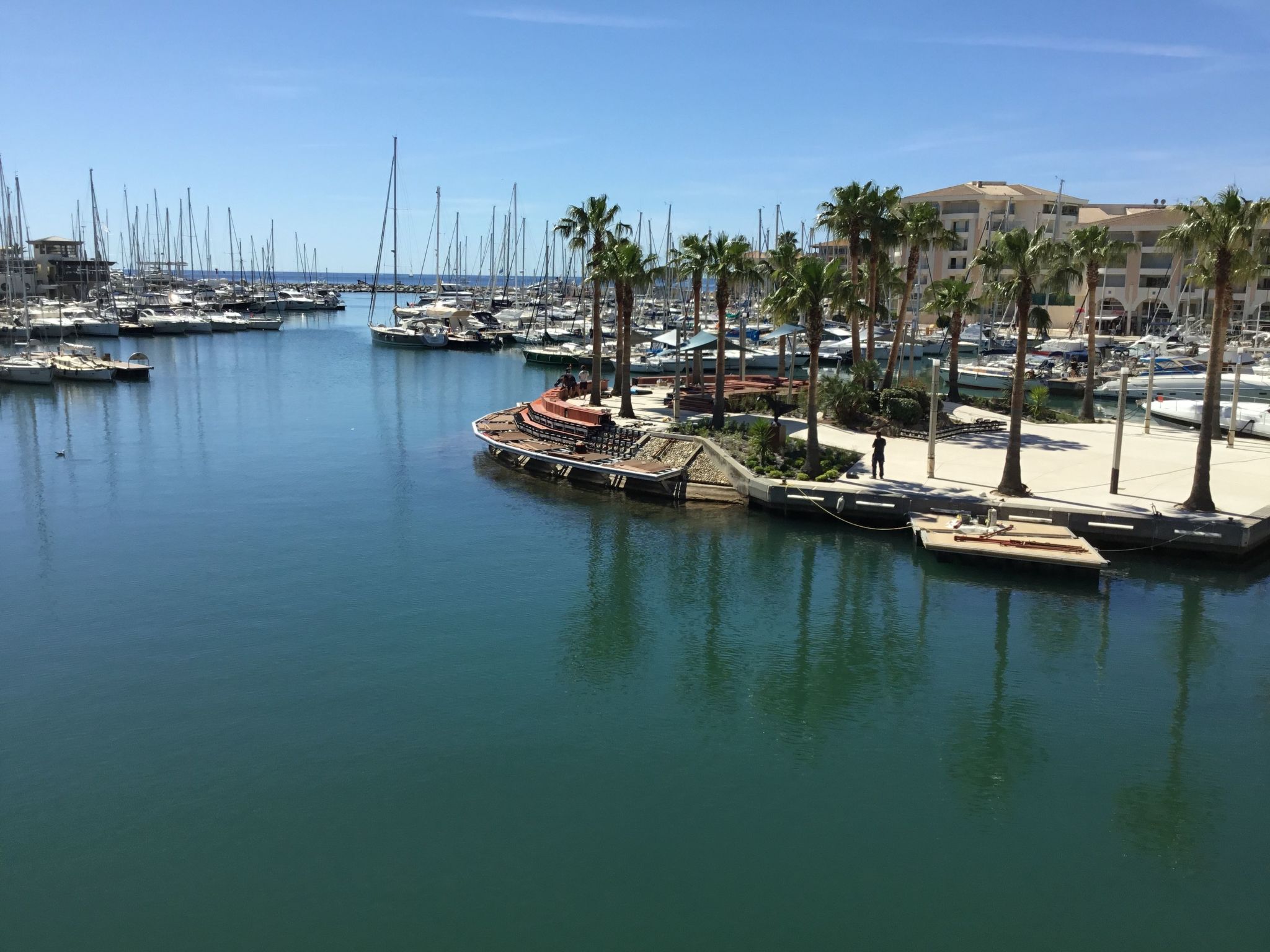 Côte d'Azur in Port Fréjus Rez de Jardin 65m2