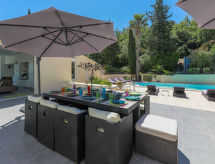 Luxe villa Les Toscanes met verwarmd zwembad en uitzicht bij Roquebrune - thumbnail 2