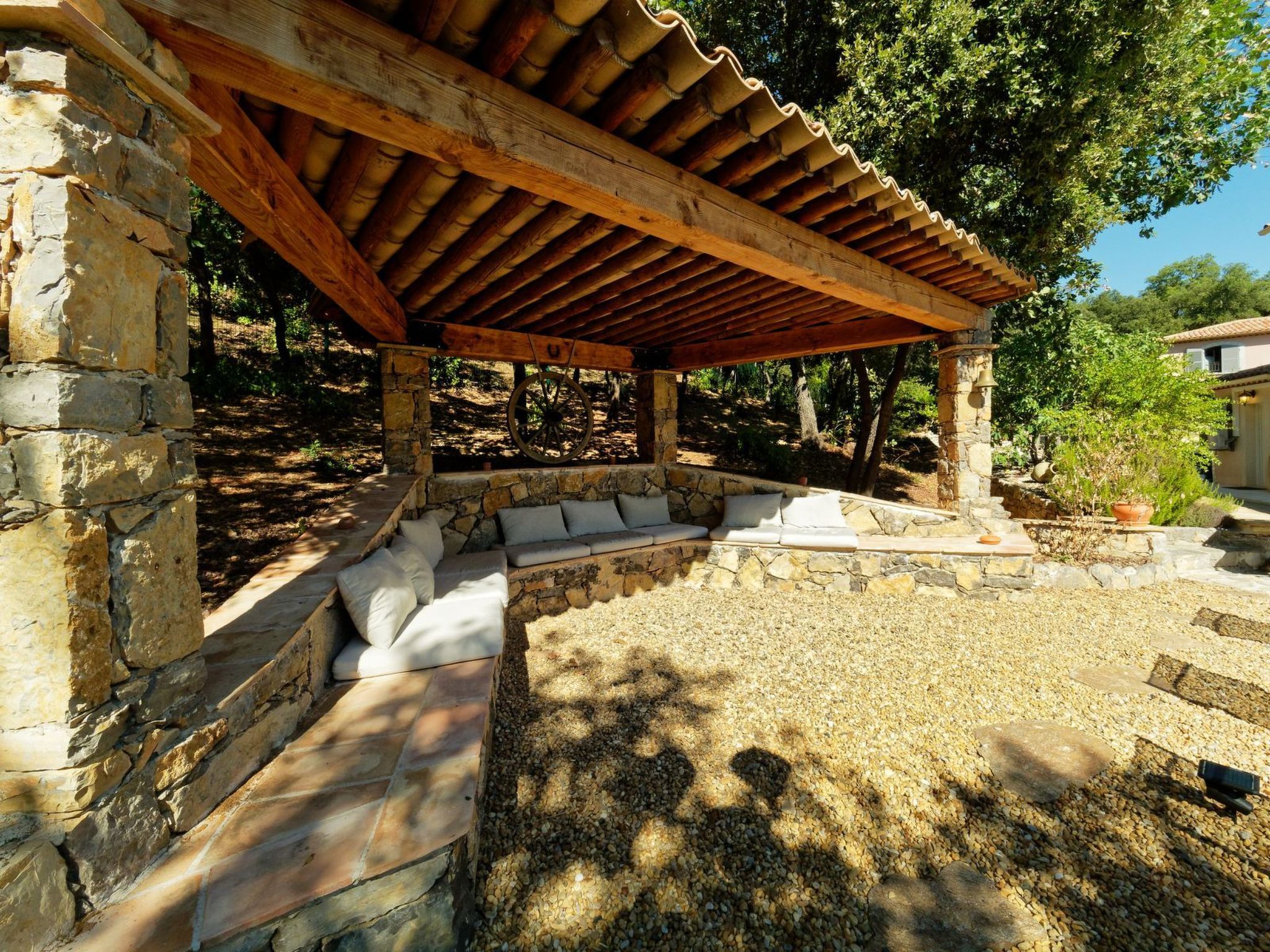 Mit eigenem Pool-Binnen