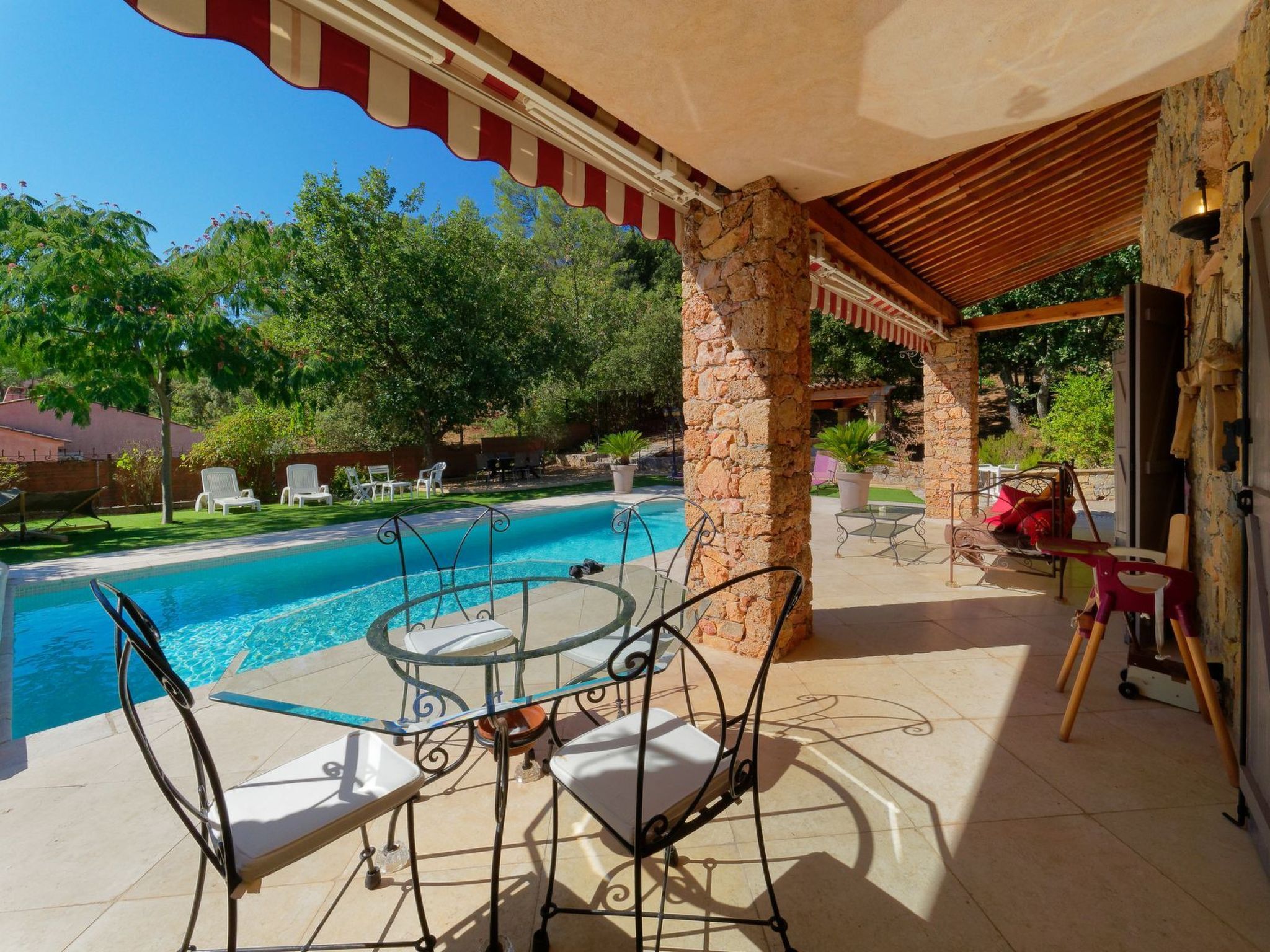 Mit eigenem Pool-Binnen