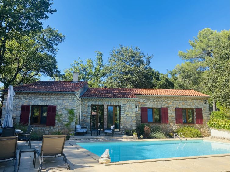 Vakantiehuis met privé zwembad in Trans en Provence (Frankrijk) voor 6 personen
