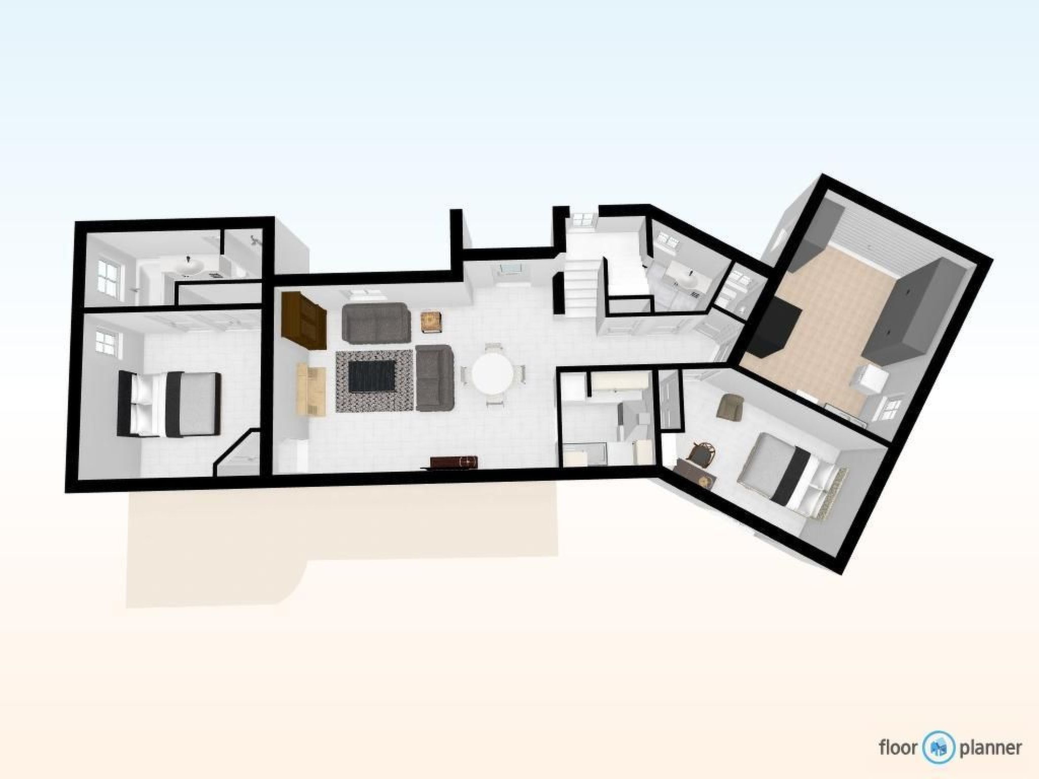 Charmante Villa mit Pool und Golfplatz-Binnen