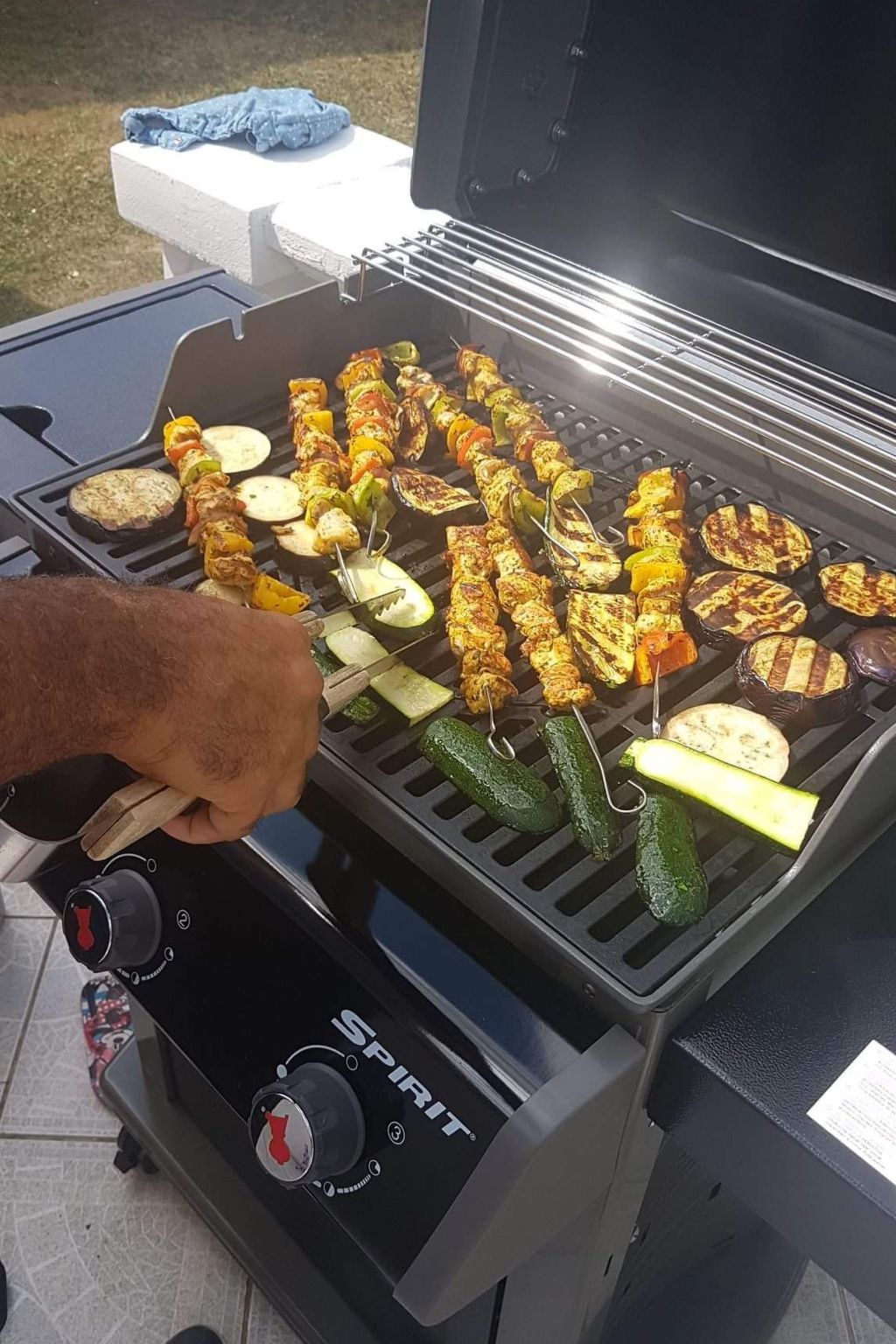 Die Sonne der Côte d'Azur-Binnen