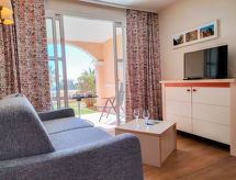 Autovrij studio-appartement aan de Côte d'Azur met zwembaden en zeezicht - thumbnail 6
