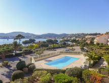 Strandappartement Les Coraux in Agay, 300m van zee met zwembad - thumbnail 1