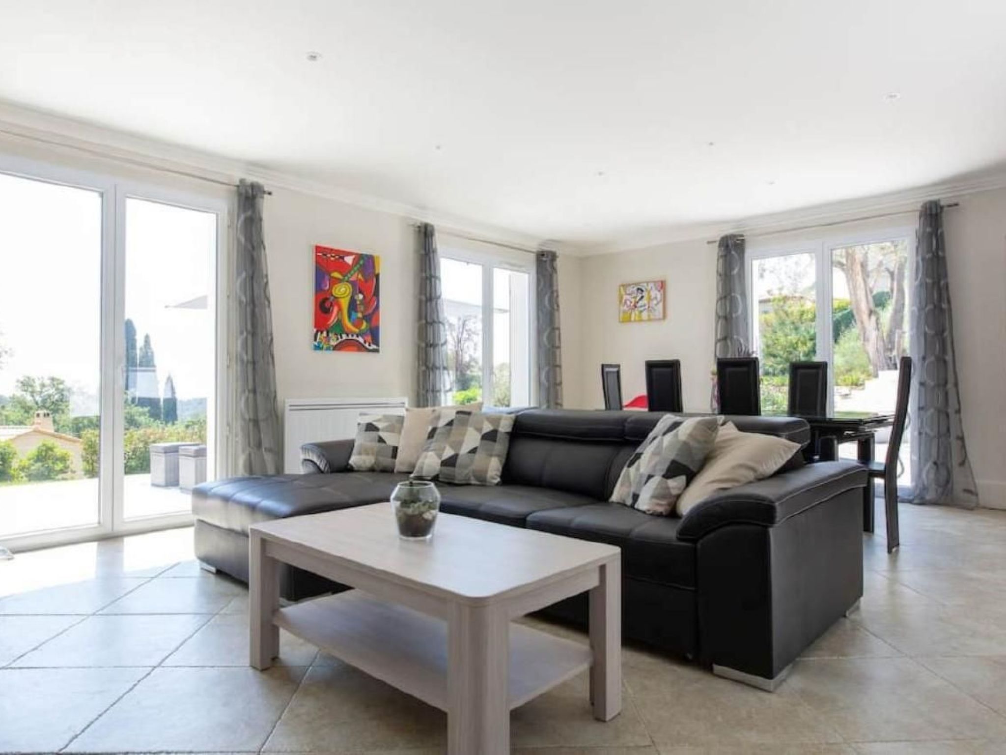 Côte d'Azur ganze Villa beheizter Pool Meerblick-Binnen