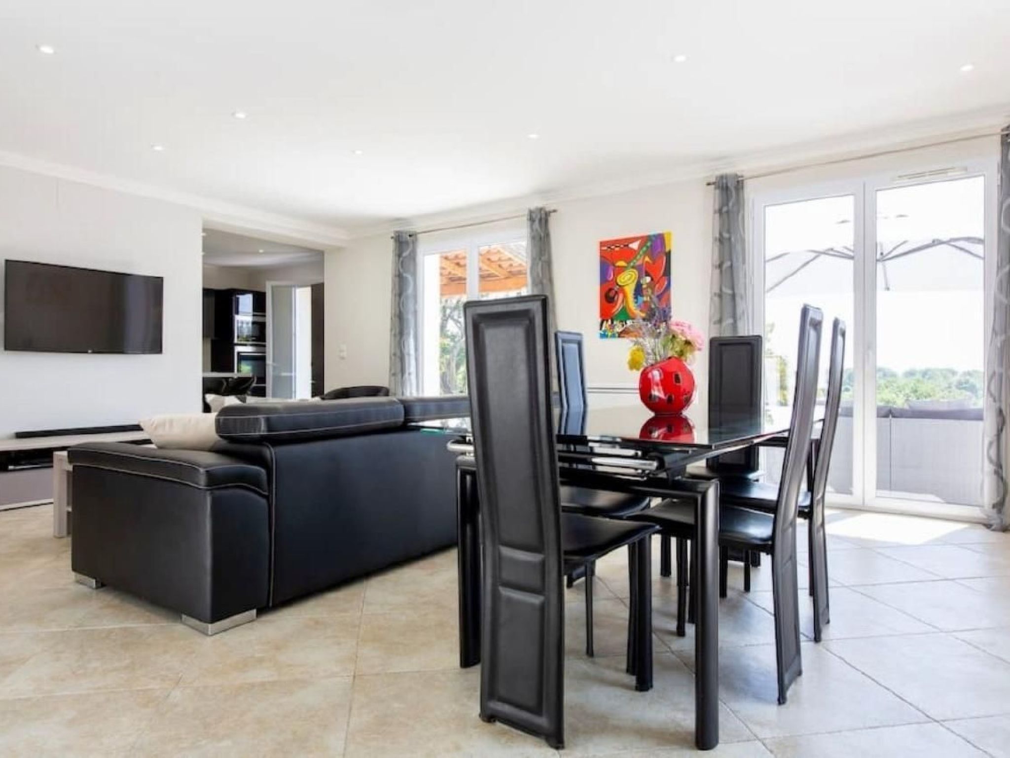 Côte d'Azur ganze Villa beheizter Pool Meerblick-Binnen