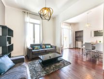 Licht appartement in Cannes, vlakbij zee en Palais des Festivals - thumbnail 2