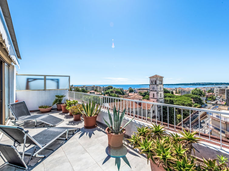 Zeezicht in Cannes: Ruim appartement Le Katia voor 4 personen in Cannes