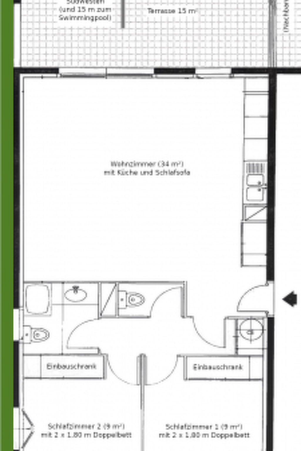 Moderne Wohnung in Mougins mit eigenem Garten-Binnen