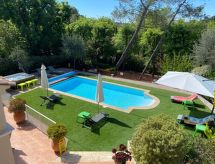 Sfeervolle 4-persoons villa met privézwembad aan de golfbaan bij Valbonne - thumbnail 2