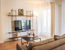 Strandappartement Le Lerins in Juan-les-Pins, 300m van zee - thumbnail 3