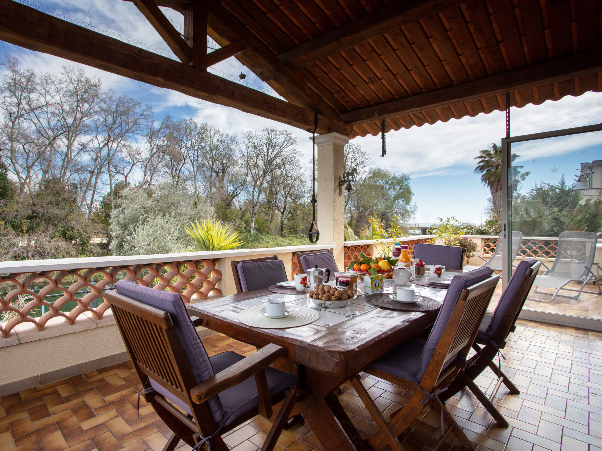 Vakantiehuis in Villeneuve-Loubet (Frankrijk) 1 hond is welkom