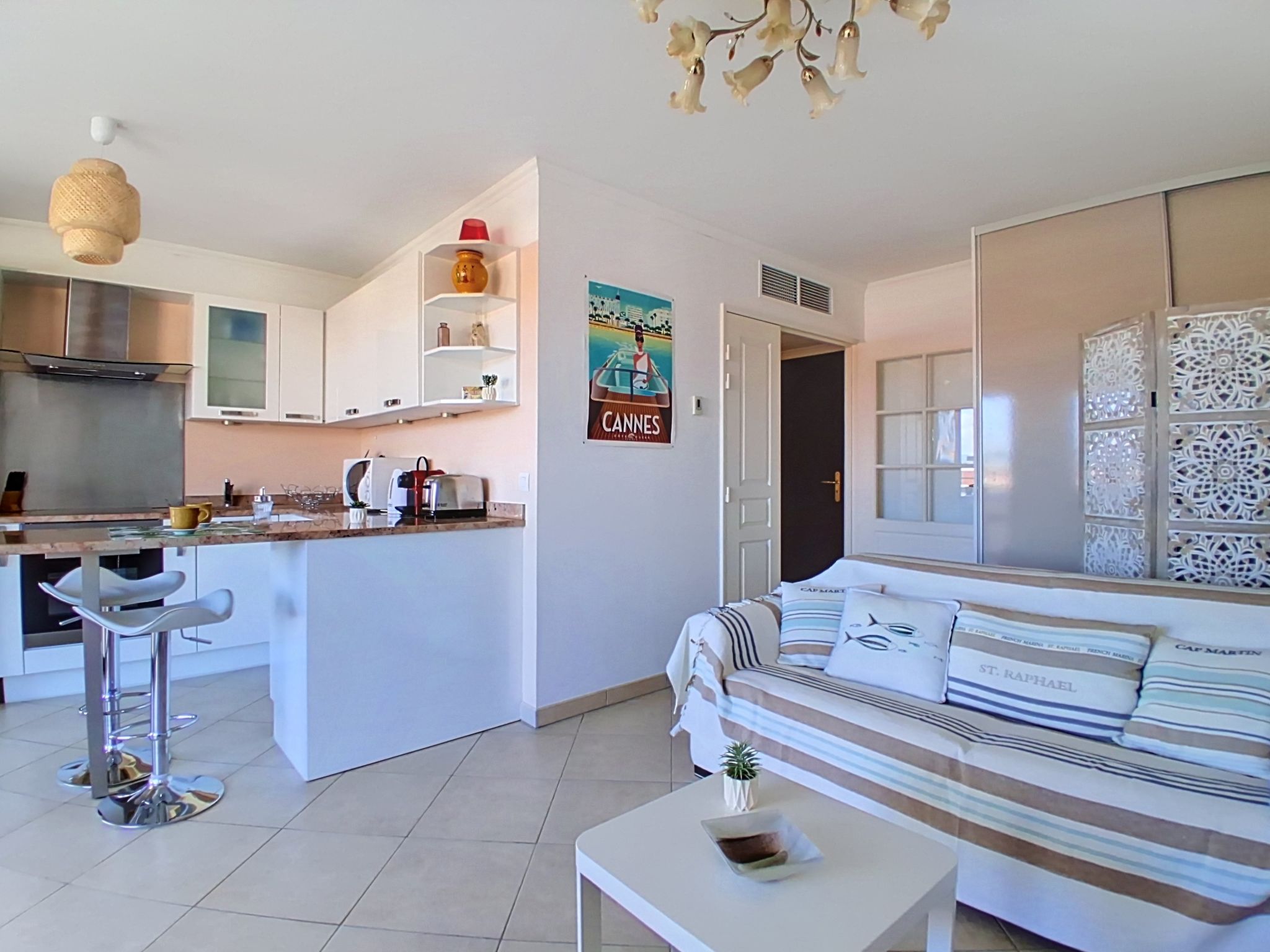 Appartement Le Royal Cap – Cuisine et coin repas, photo 2 sur 22
