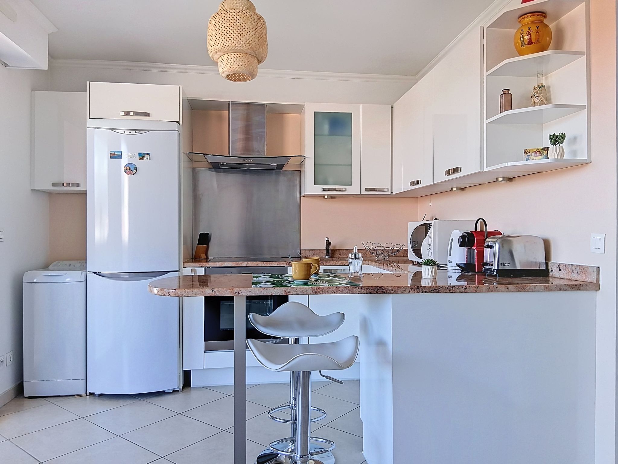 Appartement Le Royal Cap – Cuisine et coin repas, photo 7 sur 22