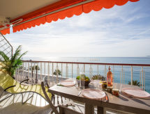 Appartement L'Angelina: 20 meter van het strand in Cros de Cagnes - thumbnail 1