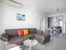 Appartement L'Angelina: 20 meter van het strand in Cros de Cagnes - thumbnail 2