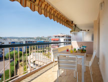Appartement Le Cagnes Beach: direct aan zee op 25 meter van het strand - thumbnail 5