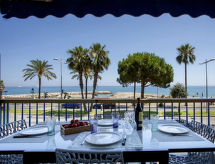 Appartement aan zee in Cagnes-sur-Mer, 50 meter van het strand - thumbnail 1