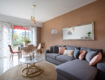 Licht appartement op 280m van het strand met balkon in Cagnes-sur-Mer - thumbnail 1