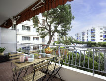 Licht appartement op 280m van het strand met balkon in Cagnes-sur-Mer - thumbnail 5