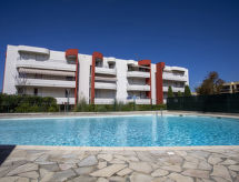 Studio Le Bali: knus verblijf in Cagnes-sur-Mer, 800m van strand - thumbnail 1