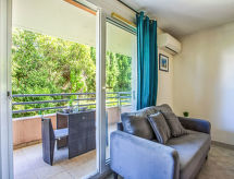 Studio Le Bali: knus verblijf in Cagnes-sur-Mer, 800m van strand - thumbnail 6