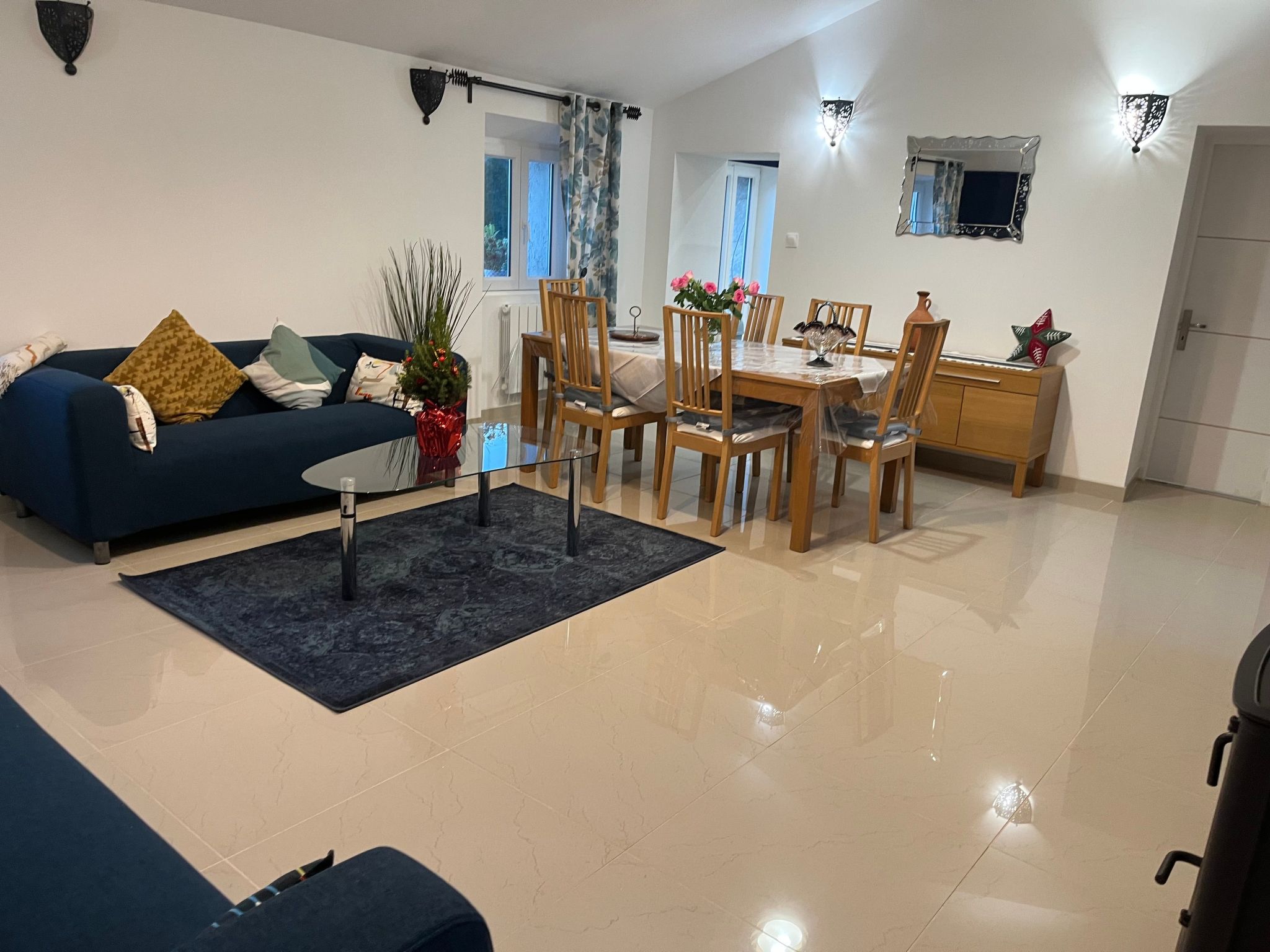 Oberseite der Villa Les Tilleuls