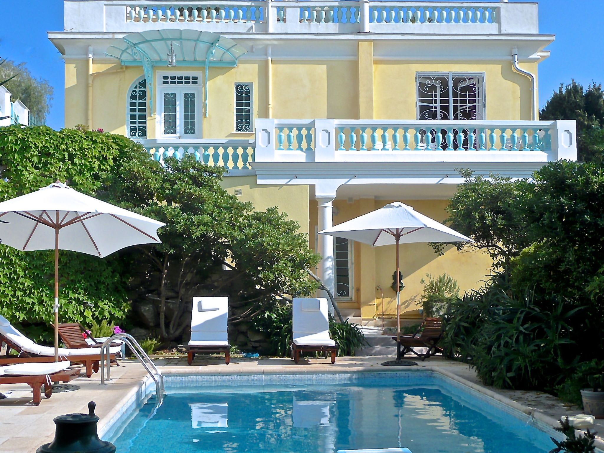 Vakantiehuis met privé zwembad in Nice (Frankrijk) voor 7 personen