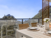Luxe appartement met zwembad & panoramisch uitzicht in Eze Village - thumbnail 1