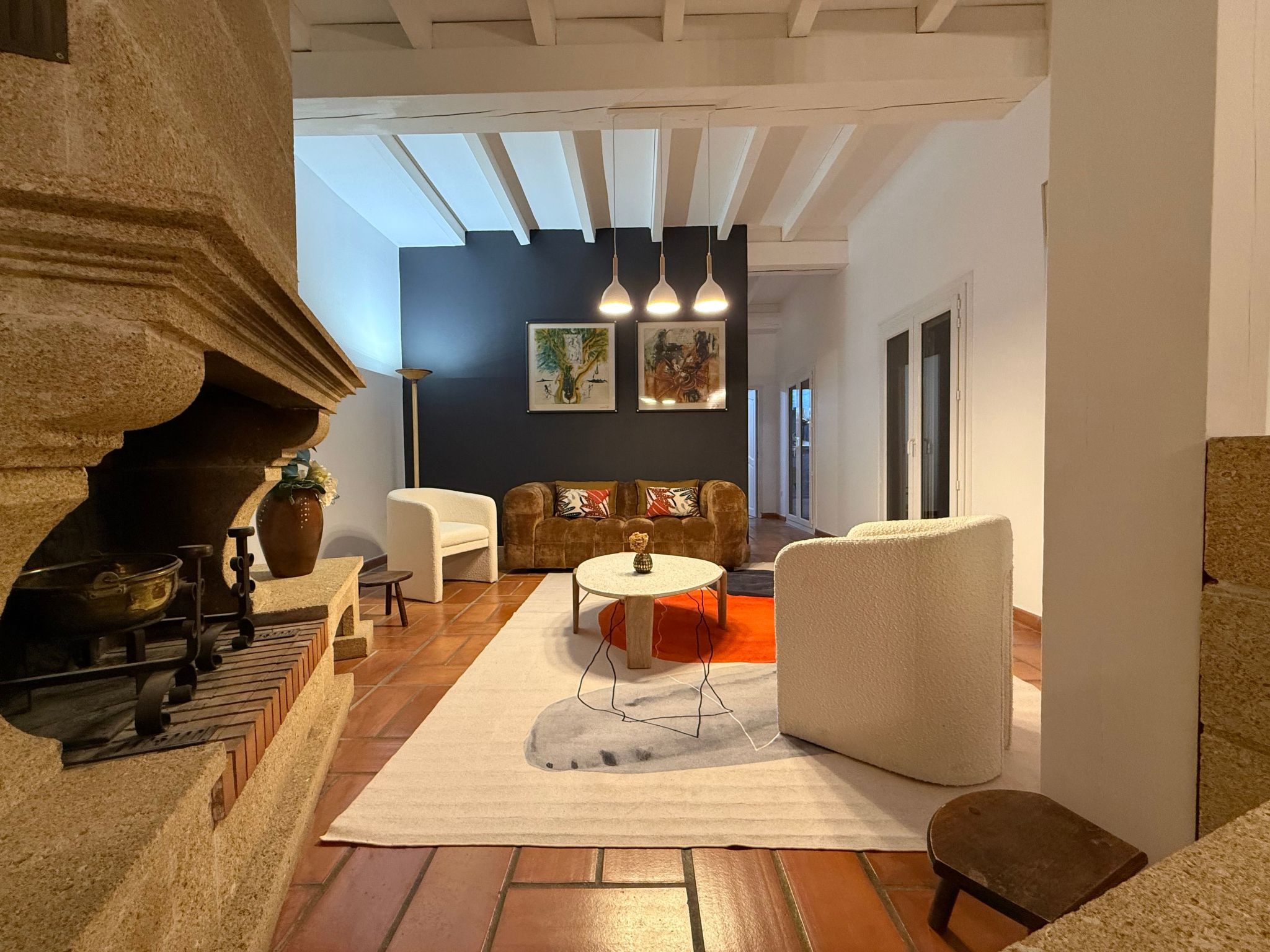 Apartment Terrasse Panoramablick auf den Golf