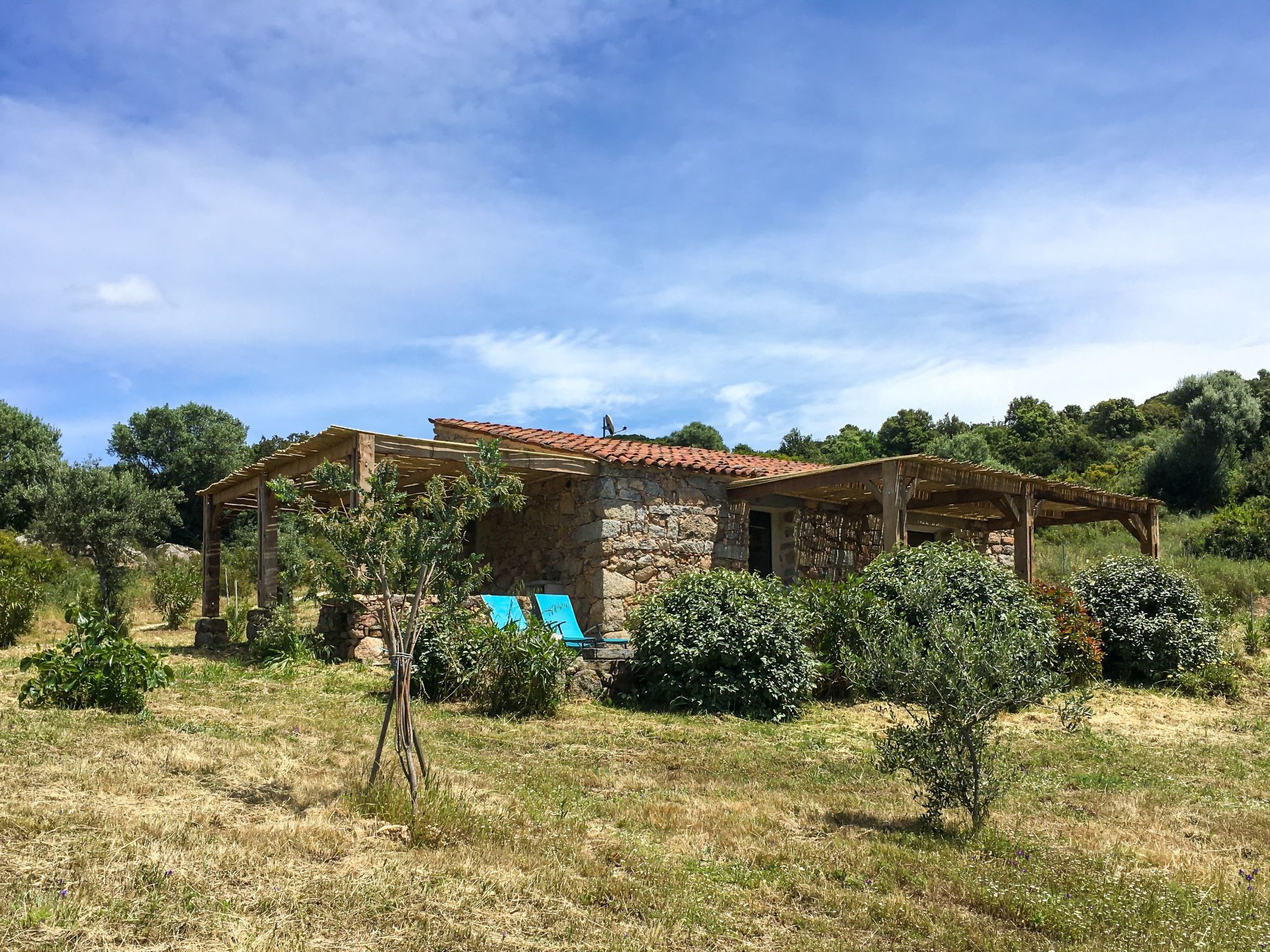 In idyllischer Lage im Süden Korsikas-Drinnen