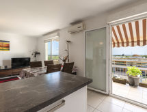 Licht appartement nabij Bastia met uitzicht op zee - thumbnail 5