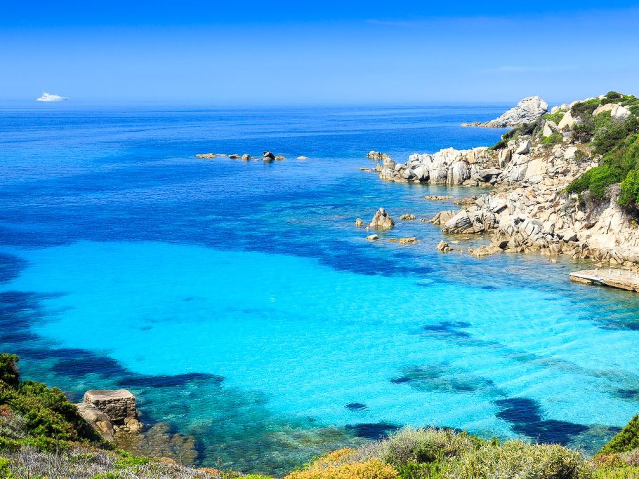 Mit Meerblick, 500m bis zum Strand-Binnen