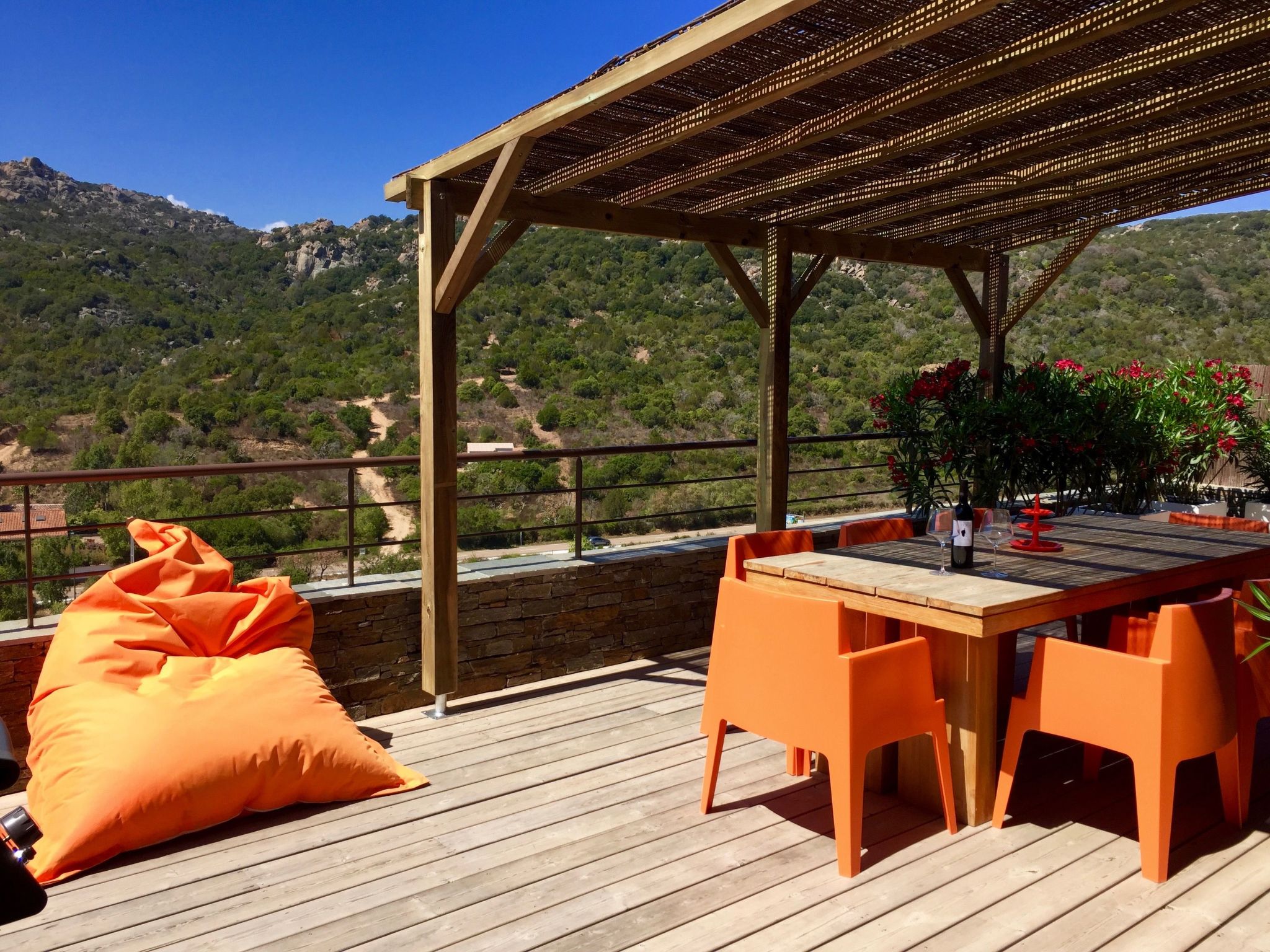 In Bonifacio mit Großer Terrasse-Outside