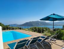 Villa Sallena: Vrijstaand met verwarmd zwembad op 900m van zee bij Porto Vecchio - thumbnail 2