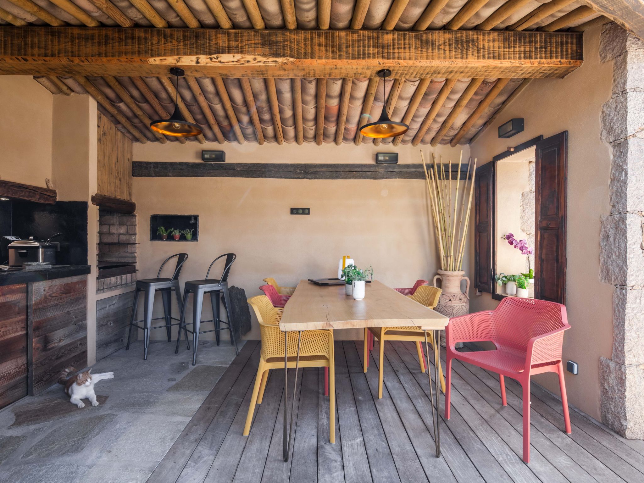 Luxuriöse Schäferei 2km vom Strand von Santa Giulia entfernt-Drinnen