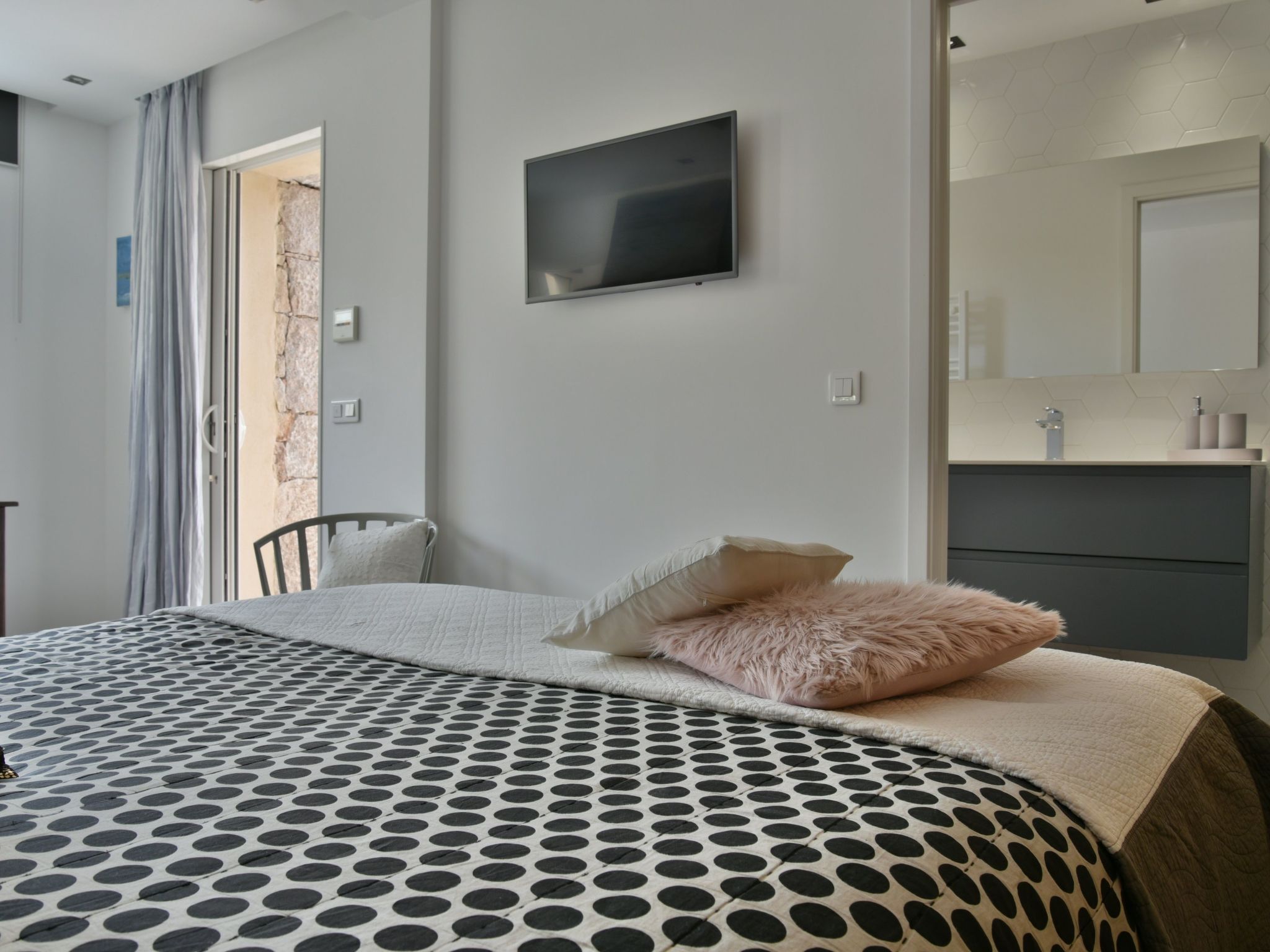 Luxuriöse Schäferei 2km vom Strand von Santa Giulia entfernt-Drinnen