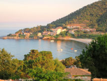 Zonnig appartement vlakbij zee met zwembad in Tarco, Corsica - thumbnail 4