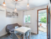 Sepia: sfeervol strandappartement in Solenzara, 50m van zee - thumbnail 4