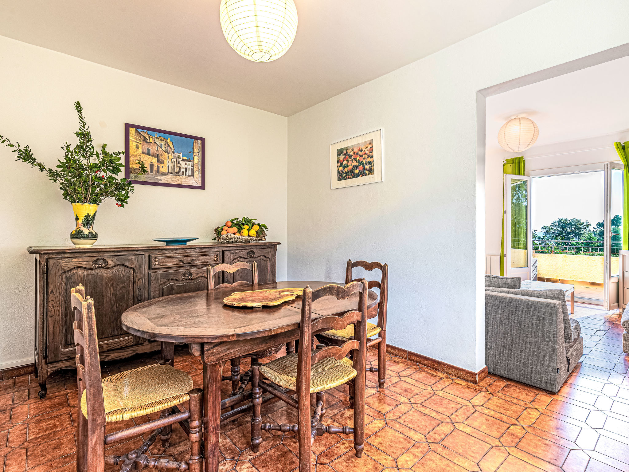 Rustiek appartement T3 nabij strand Solenzara, omheinde tuin & BBQ - foto 10
