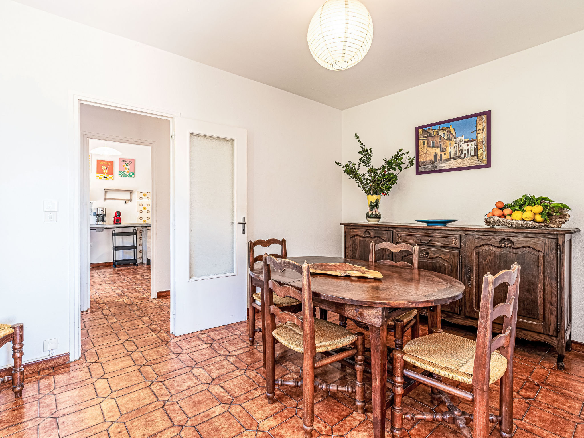 Rustiek appartement T3 nabij strand Solenzara, omheinde tuin & BBQ - foto 9